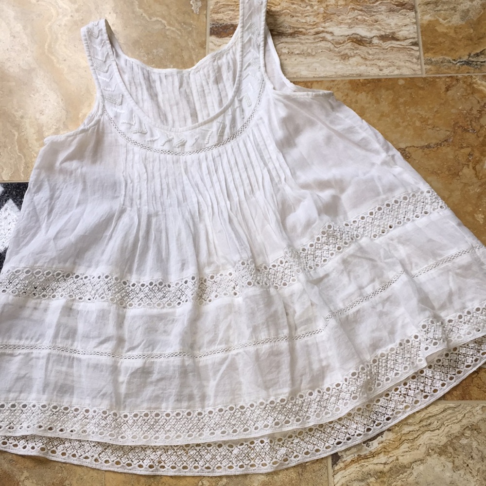100% Supersoft superfine cotton pleats/lace/beads